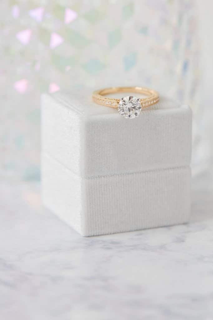 clean origin engagement ring