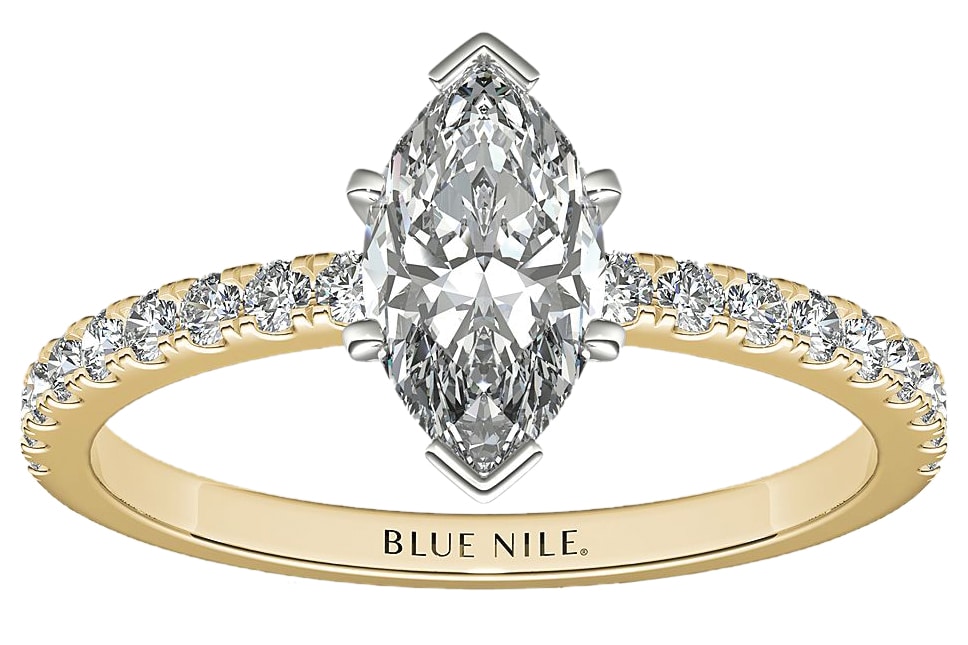 blue nile engagement ring