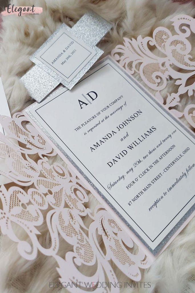 serif and handwritten fonts for wedding invitation wordings