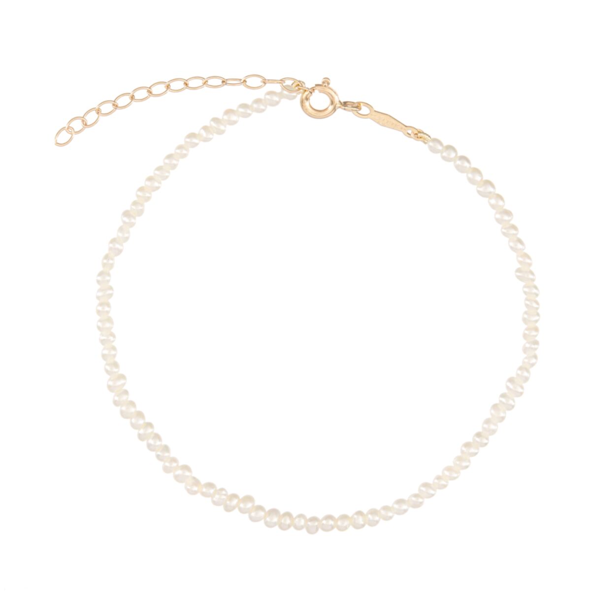 小さな真珠のブレスレット