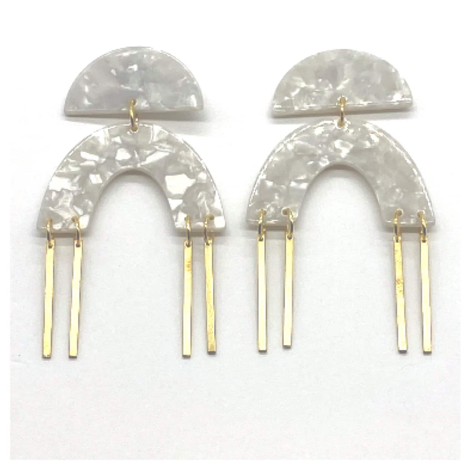 ヴィンテージ ロイヤルティ ステートメント イヤリング