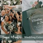 8 Fabulous Wedding Colors with glitter accents for Fall & Winter Brides