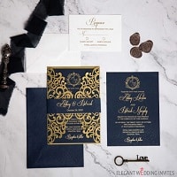 gold and navy that sparkles and shine foiling wedding invitation ewws272 2
