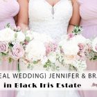 {Real Wedding} Jennifer & Brad: Elegant Pink and Navy Wedding in Black Iris Estate