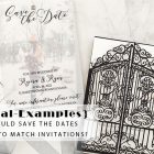 {Real-Examples} Should Save the Dates Need to Match Invitations?