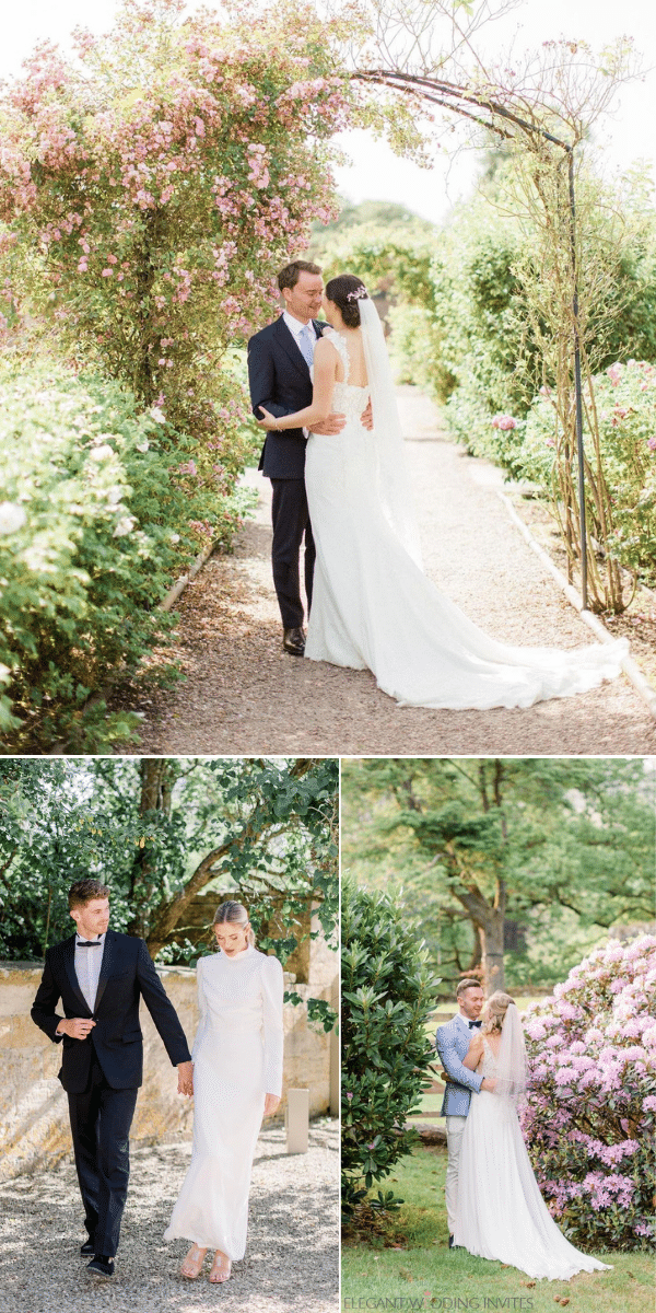 creative and simple wedding for spring and summer