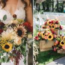 30 Cheerful Sunflower Wedding Ideas for a Rustic Chic Wedding