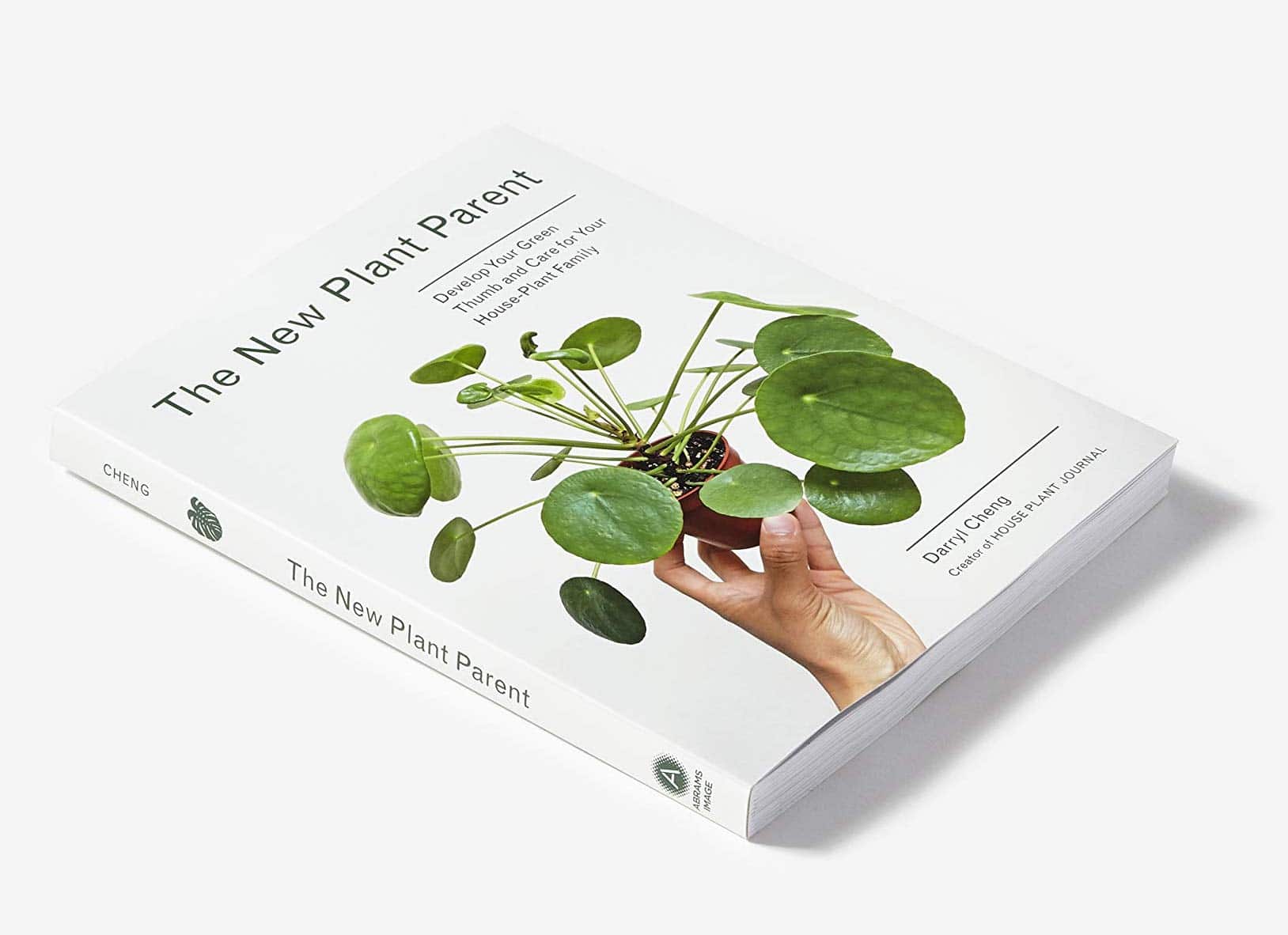 Foto van een boek met de titel " De nieuwe plantenouder"