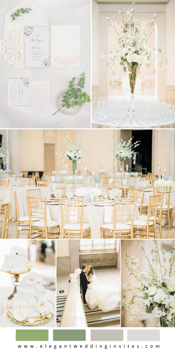 fresh and elegant ballroom wedding ideas
