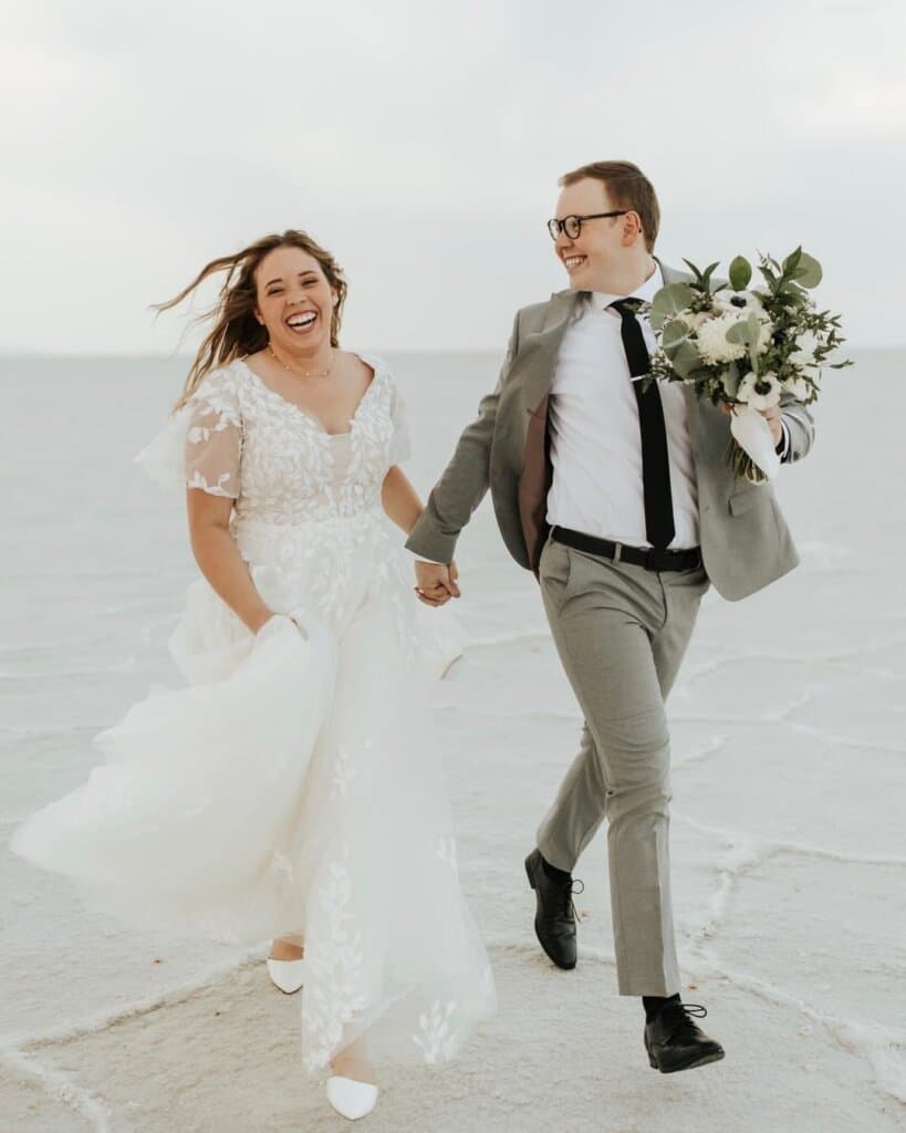 servizio fotografico di matrimonio in spiaggia