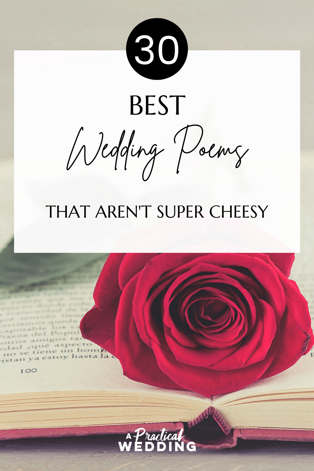 "30 Best Wedding Poems That Aren't Super Cheesy"