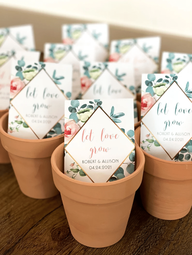 seed packet save the date ideas
