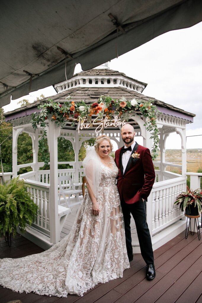 Plus size wedding gown in cocomelody, A-Line Court Train Tulle Wedding Dress