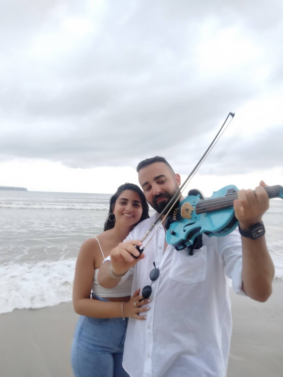 Violin Marriage Proposal