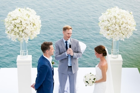 Phuket Weddings & Events Planner - BESPOKE EXPERIENCES - Wedding at Private Villa -Wedding Day Setup